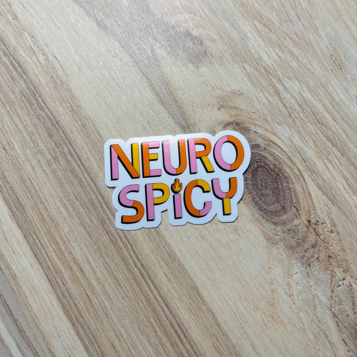Neurospicy Sticker