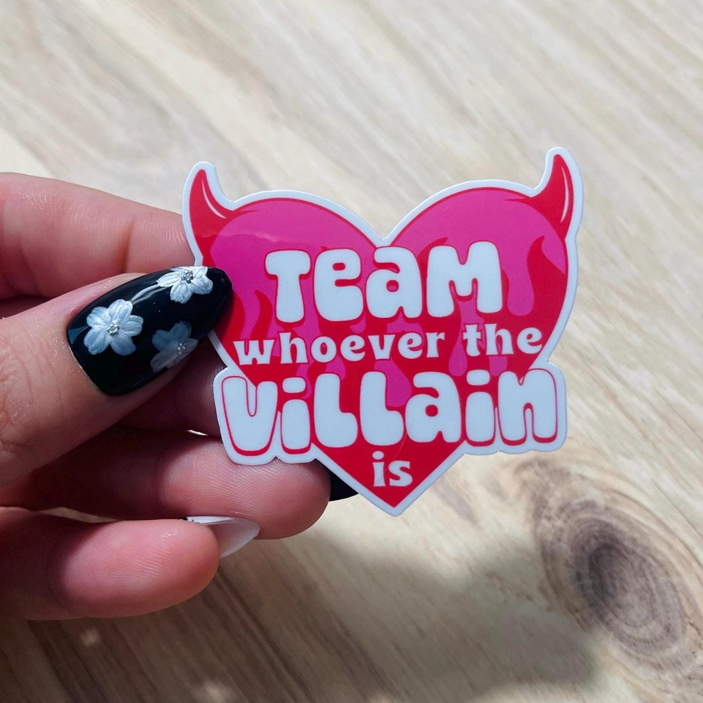 Team Villain Sticker