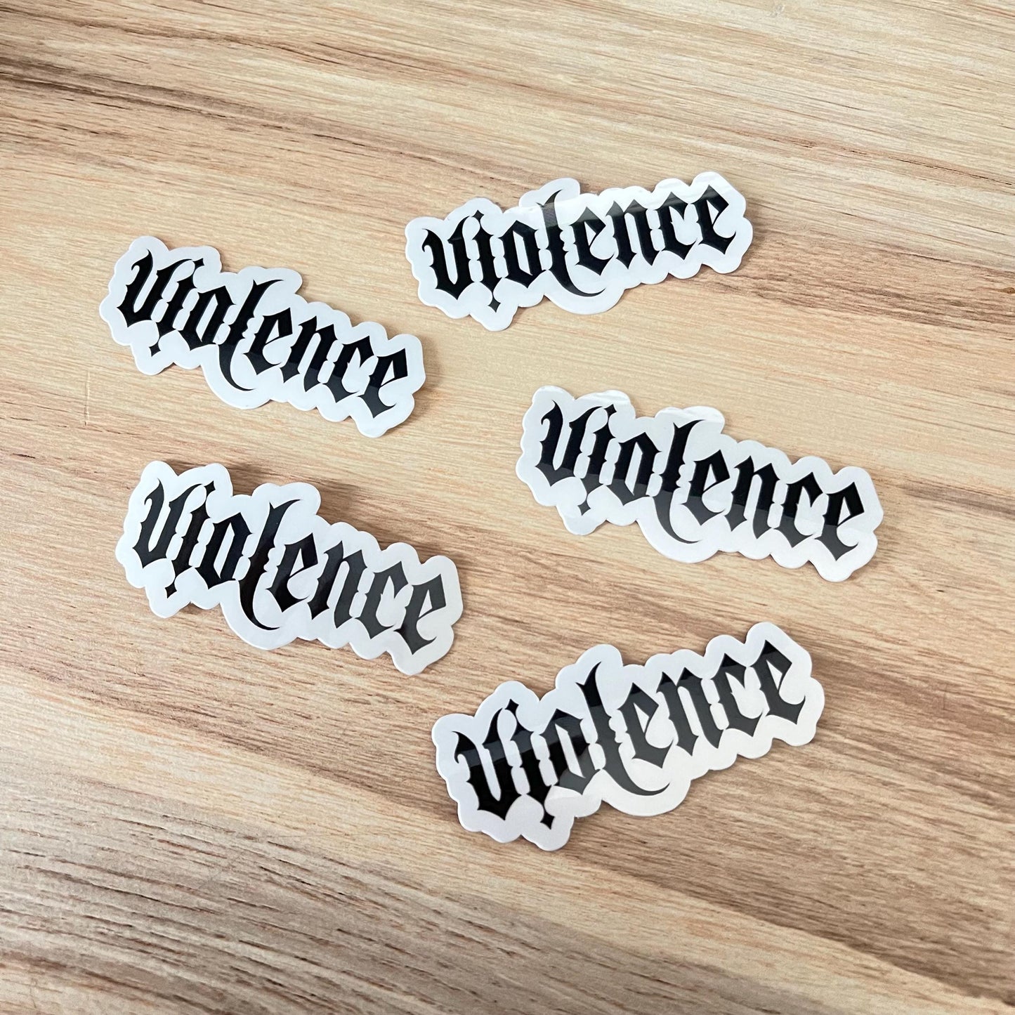Violence Sticker