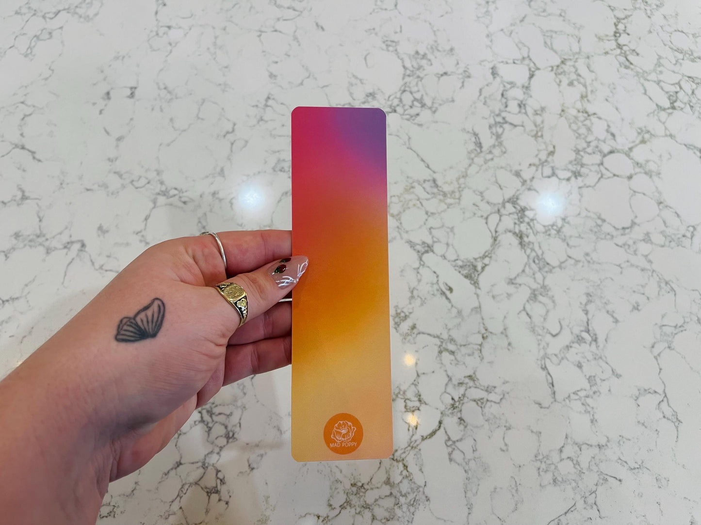 Vibrant Gradient Bookmark