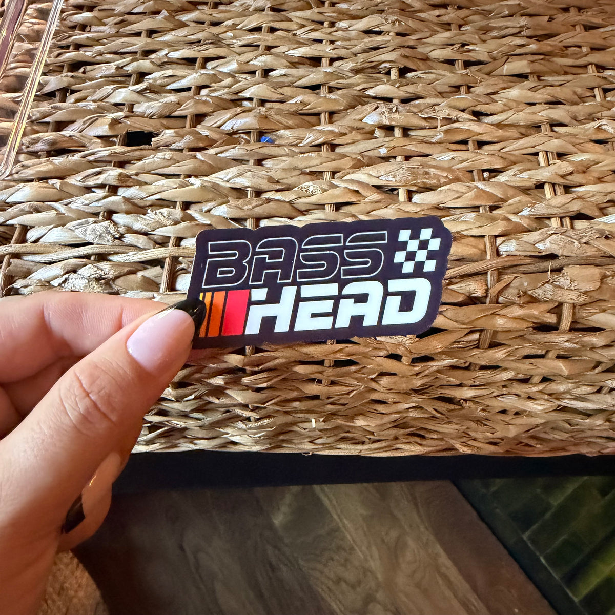 Basshead Racing Logo Vinyl Sticker