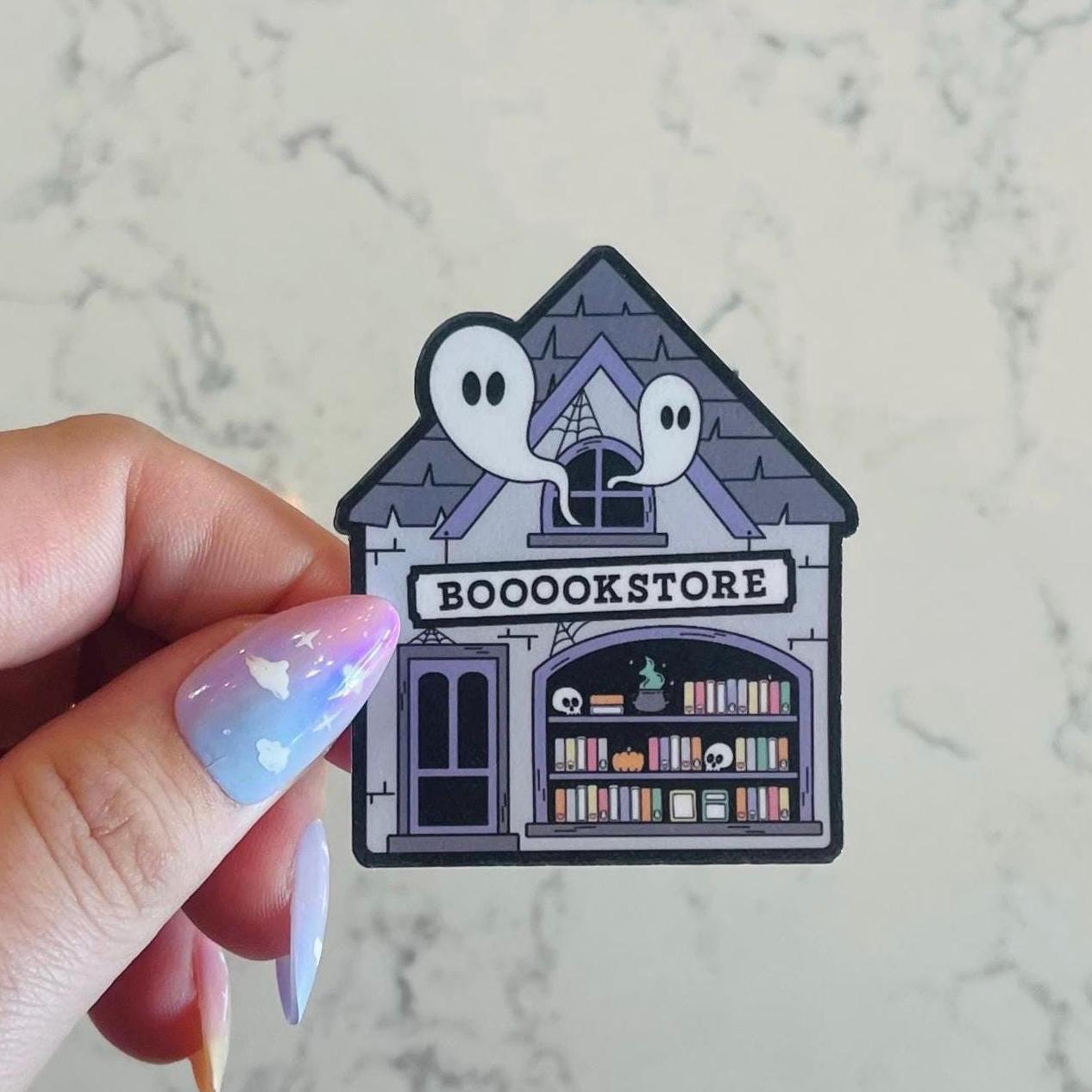 Haunted Bookstore Sticker
