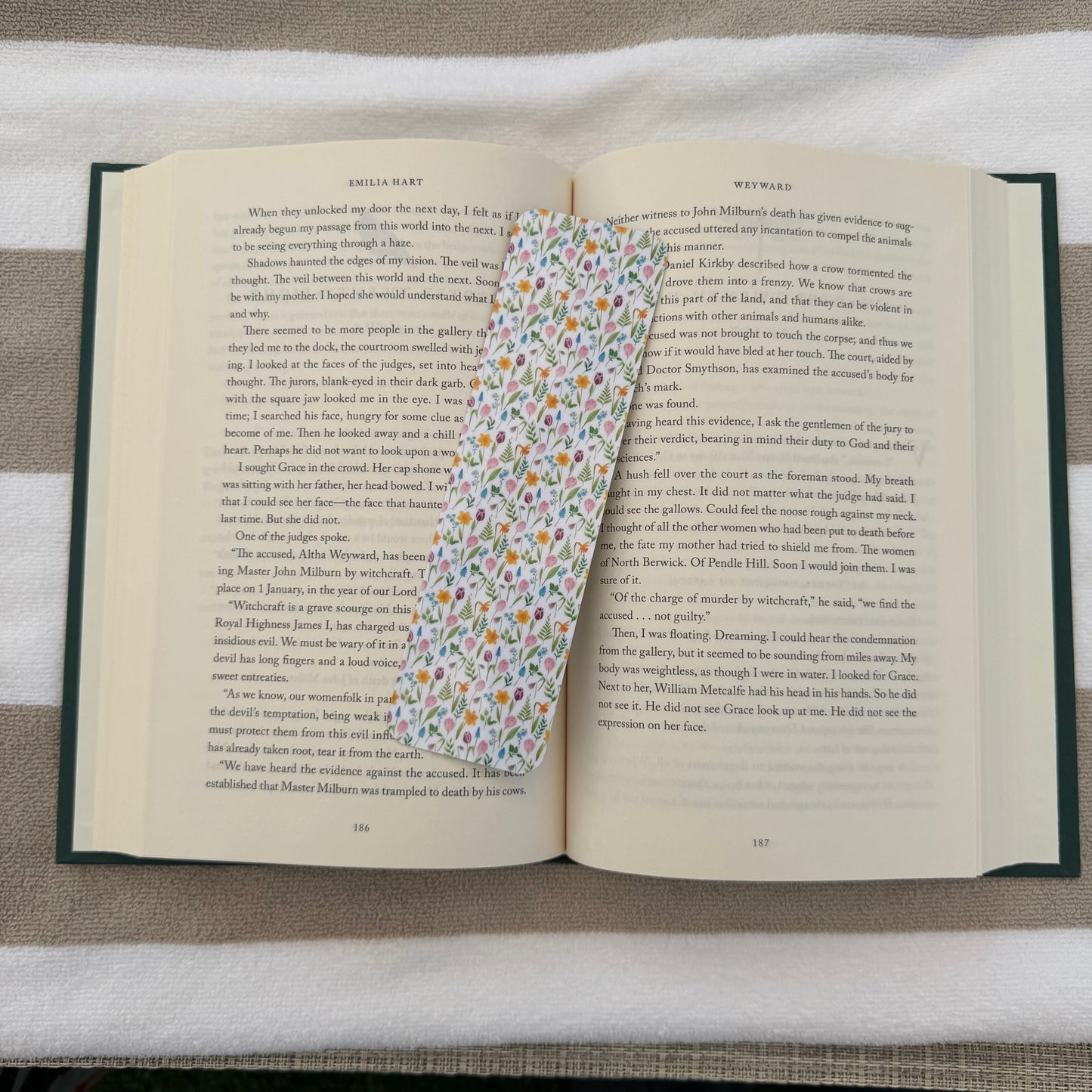 Wildflower Garden Bookmark