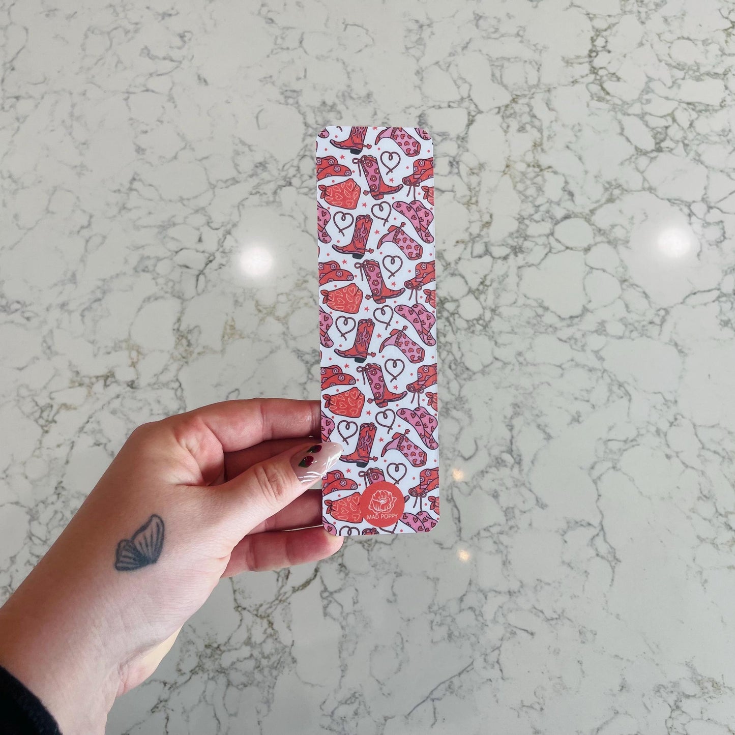 Valentine Cowboy Bookmark