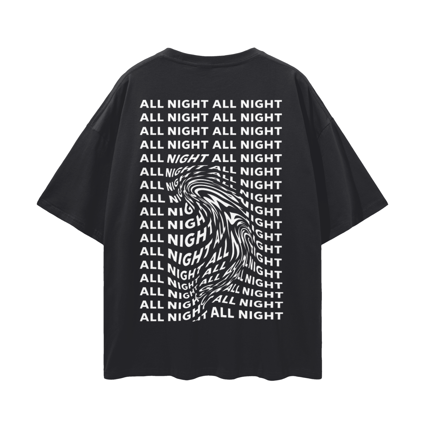 ALLNIGHTER Drop Shoulder Tee | Mad Poppy Rave