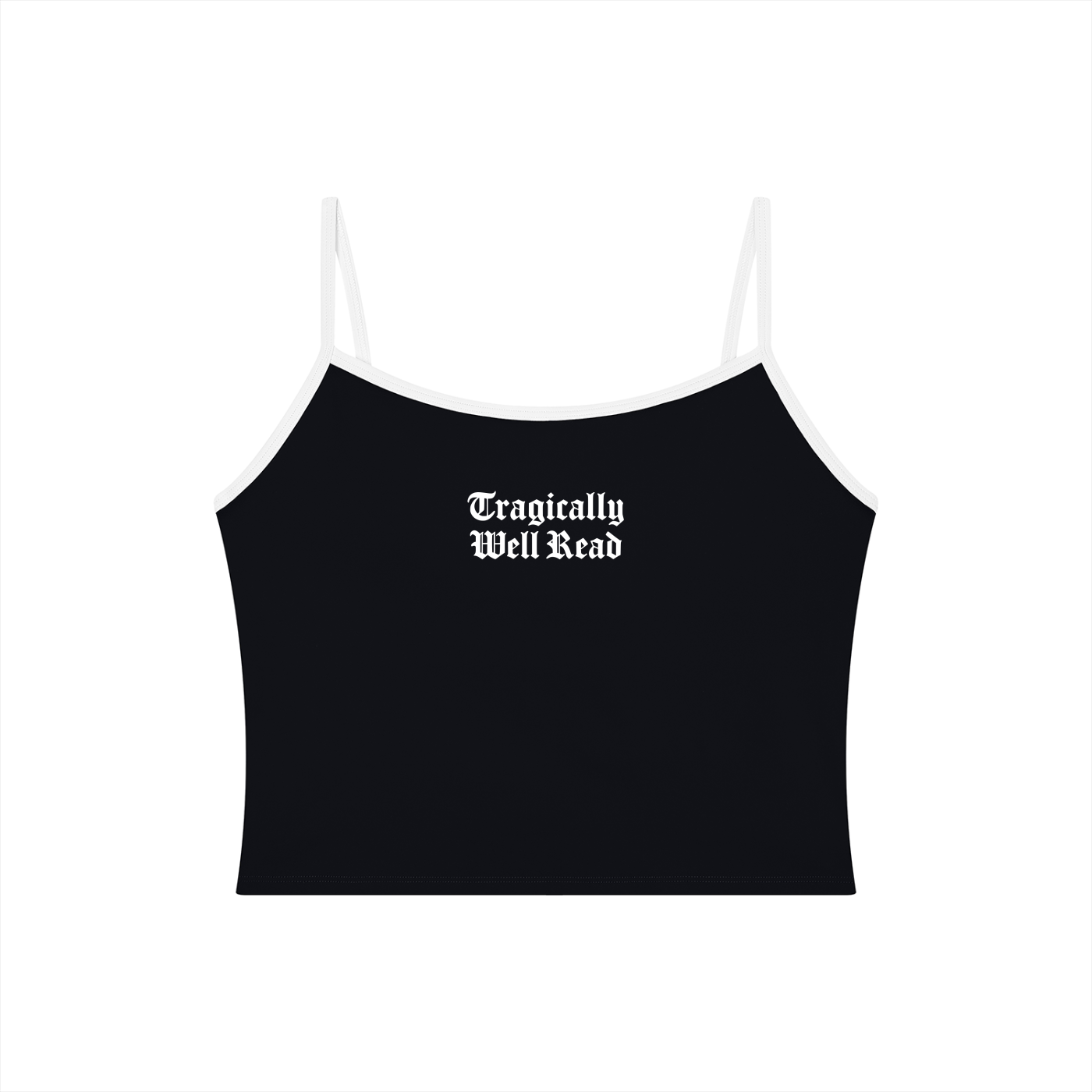 Tragically Well Read Yoga Tank Top | Bodycon