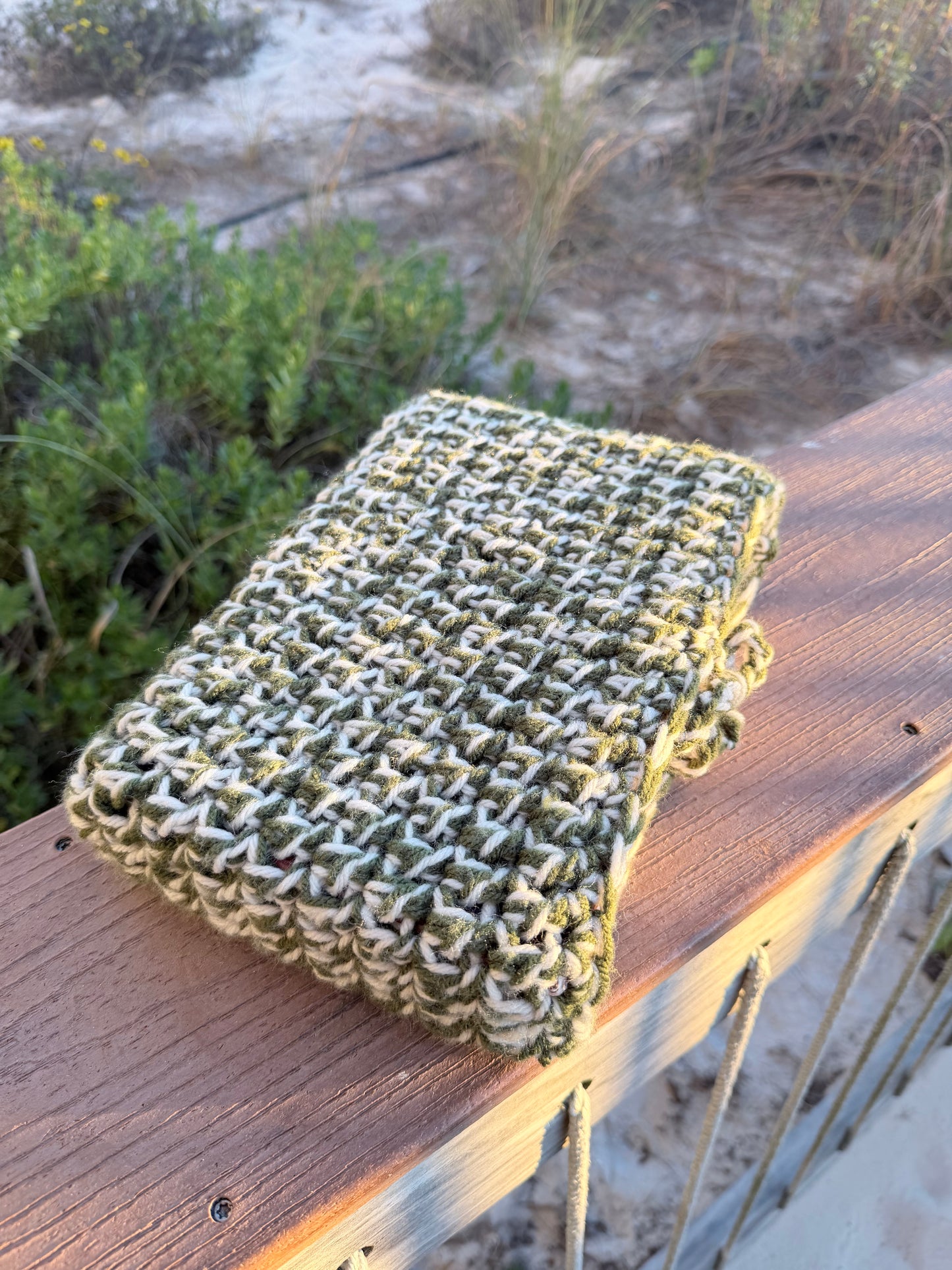 Large Handmade Crochet Book Covers