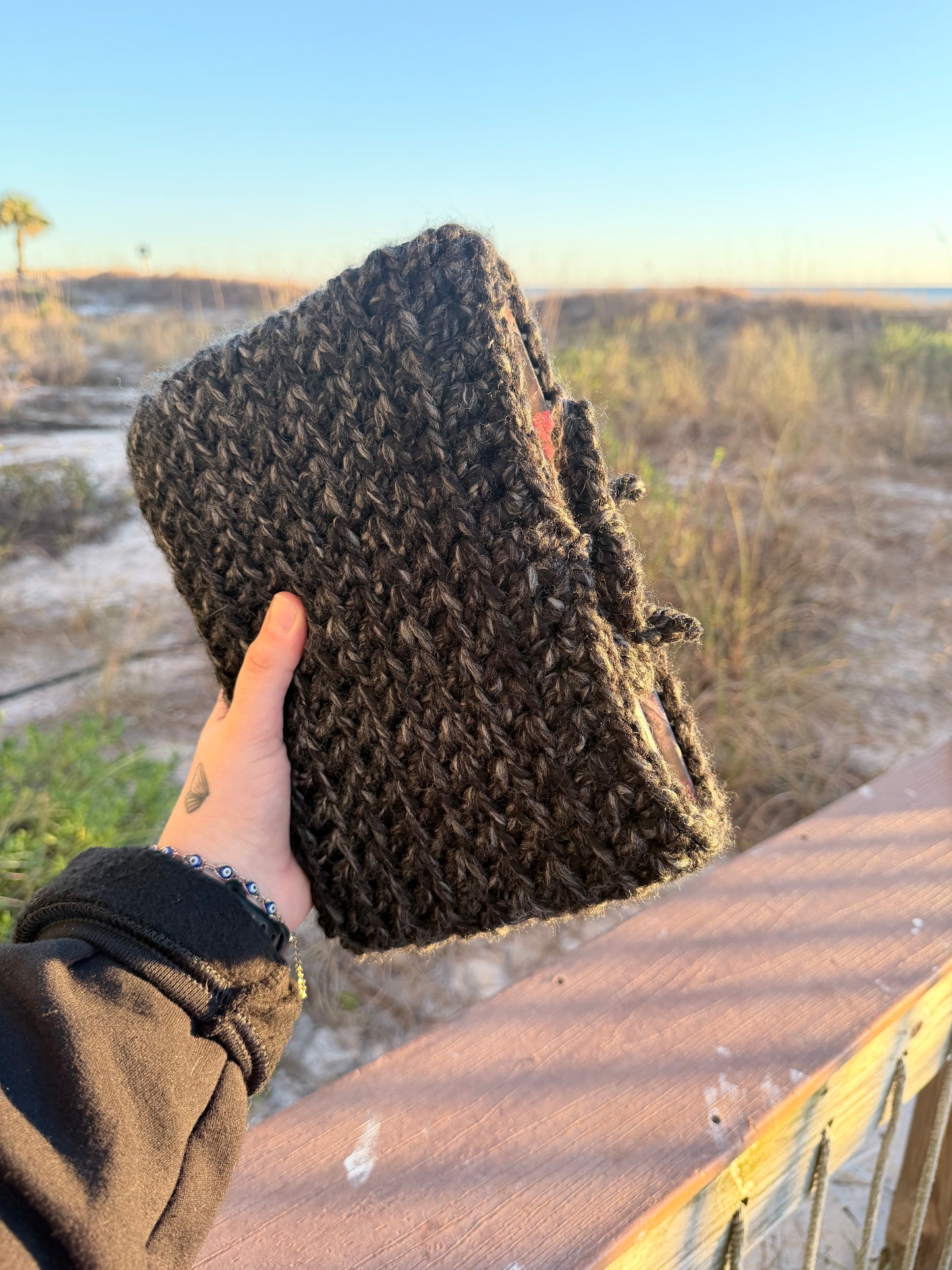 Large Handmade Crochet Book Covers