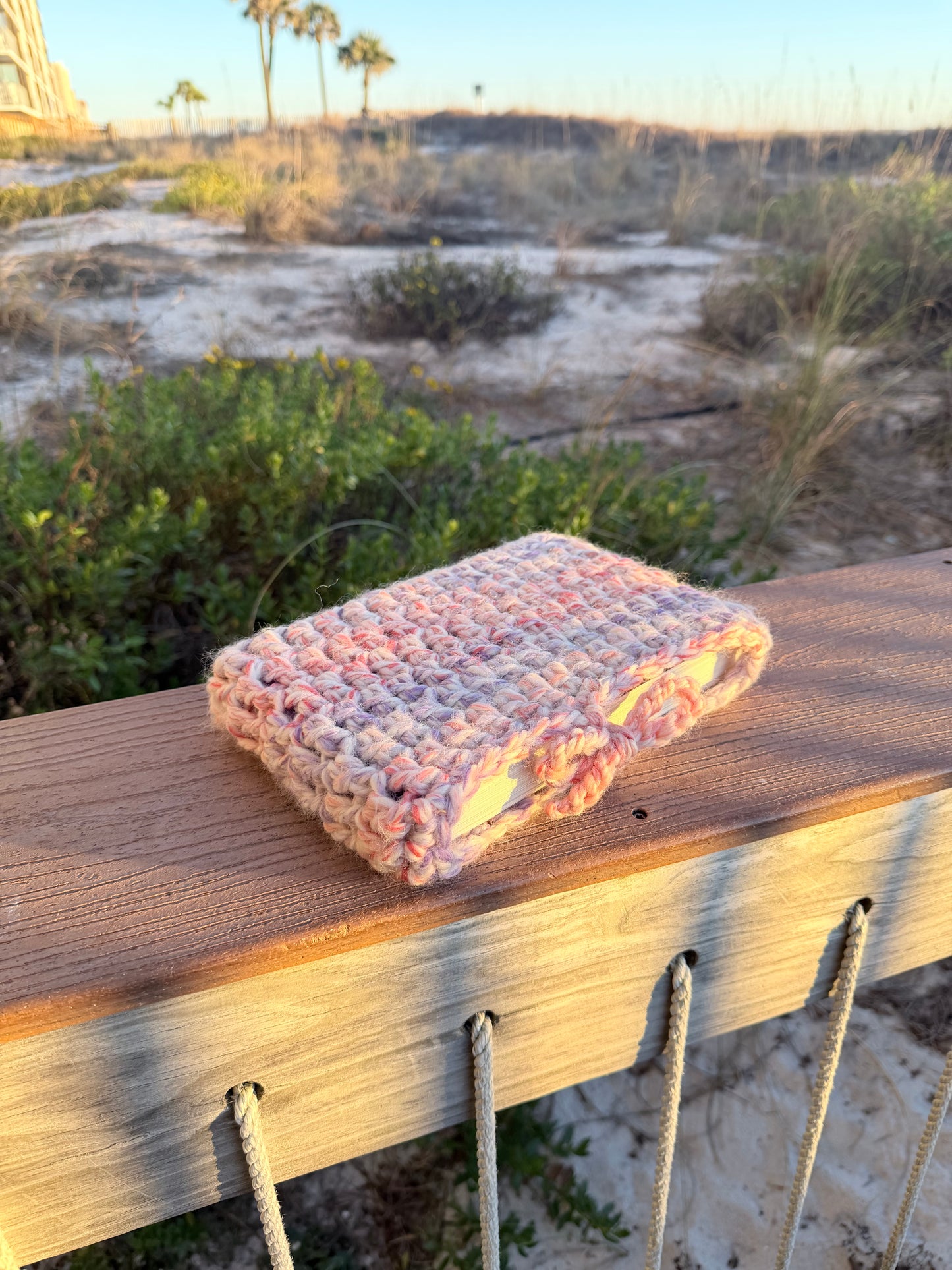Small Handmade Crochet Book Covers