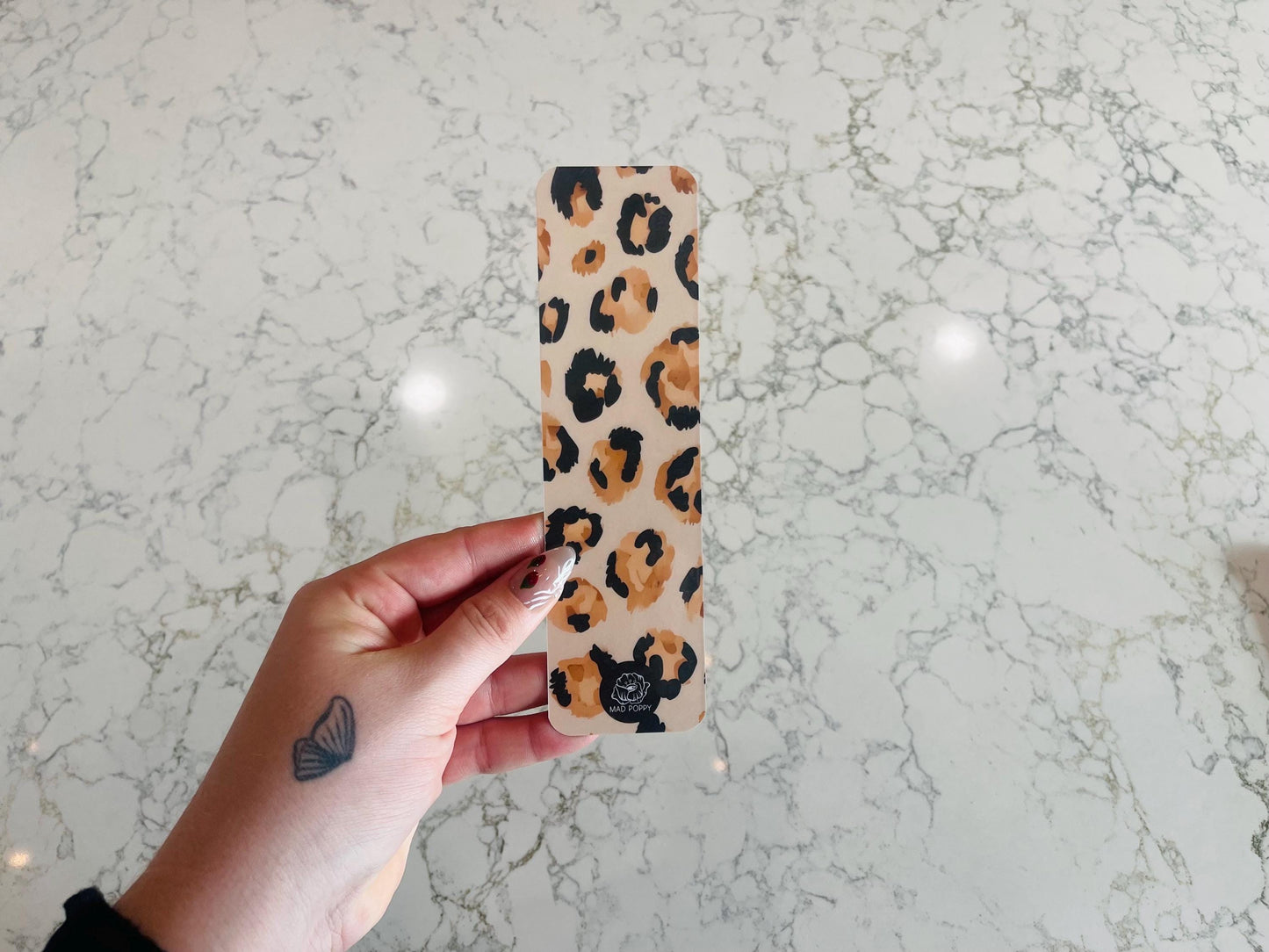 Leopard Print Bookmark