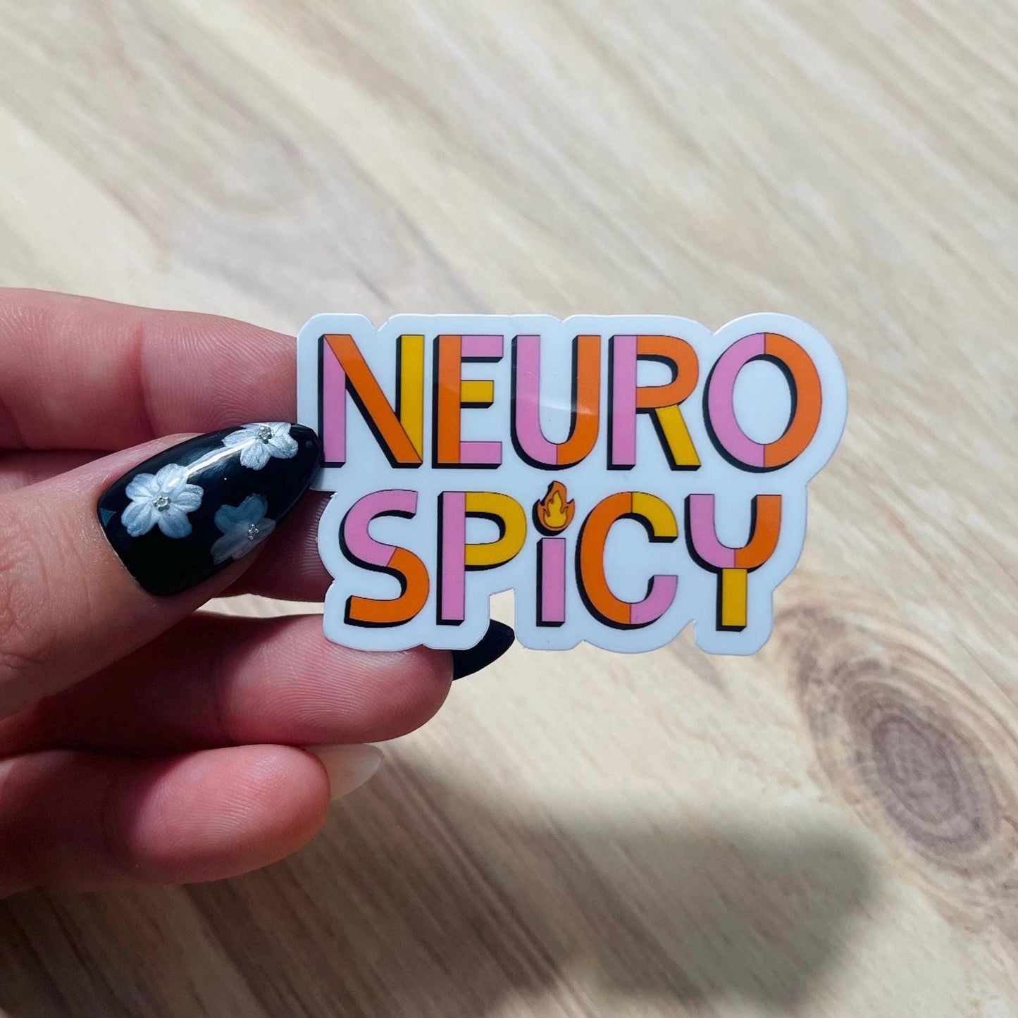 Neurospicy Sticker
