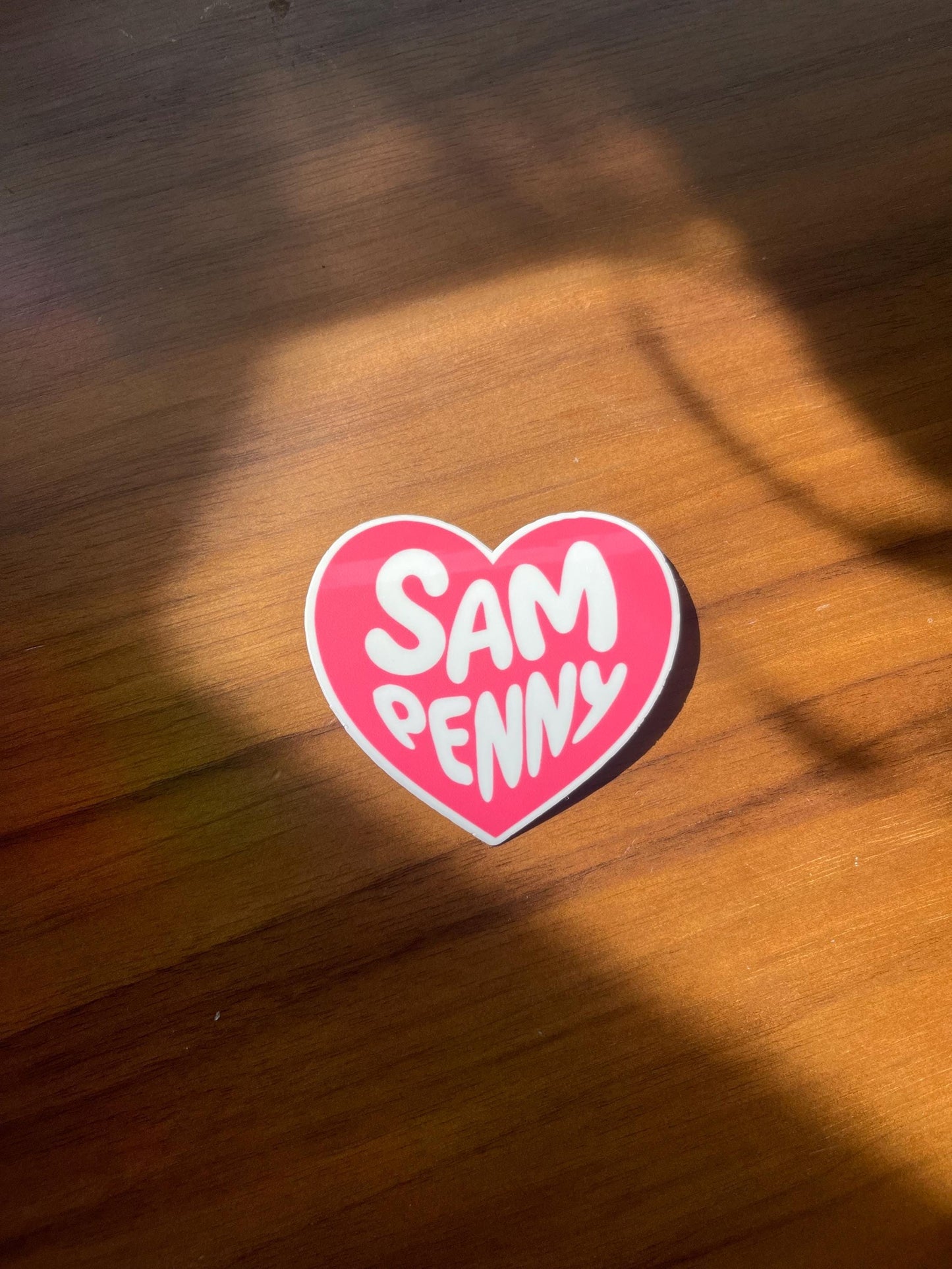 Sam Penny Sticker