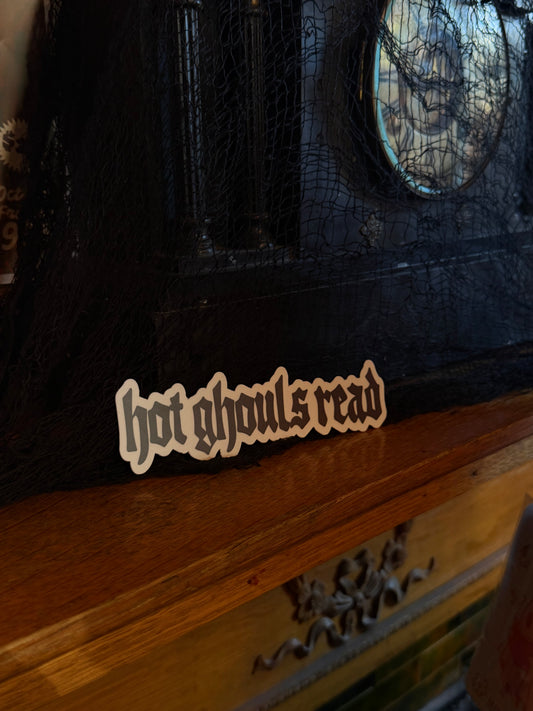 Hot Ghouls Read Die Cut Bookmark
