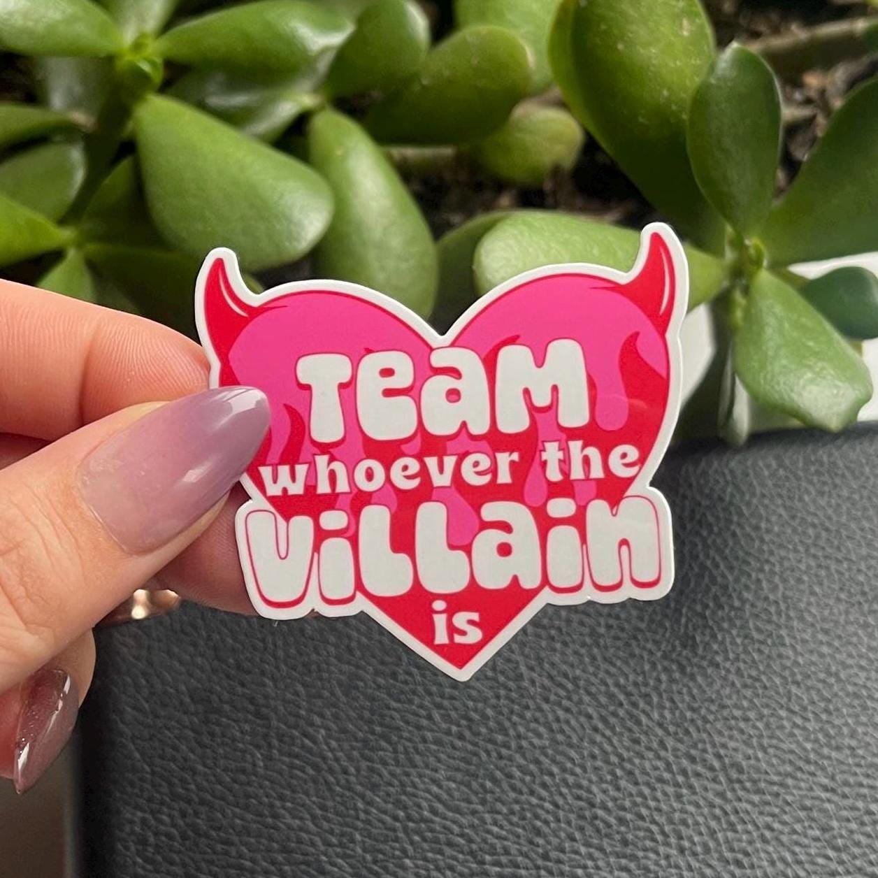 Team Villain Sticker