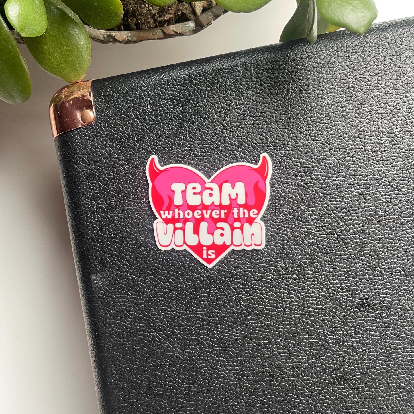 Team Villain Sticker