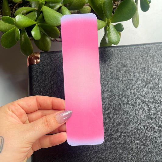 Pink and Purple Aura Bookmark