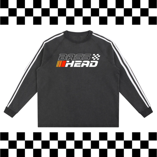 Bass Head Racing Contrast Tape Sweatshirt | Rave