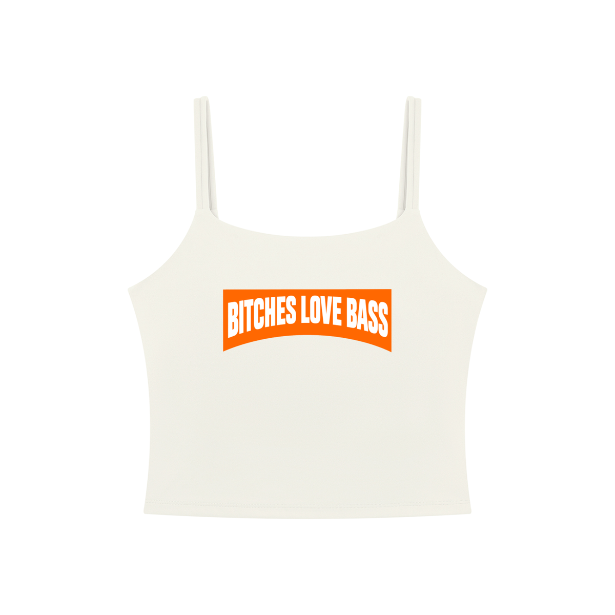 Bitches Love Bass Women's Yoga Crop Tank Top