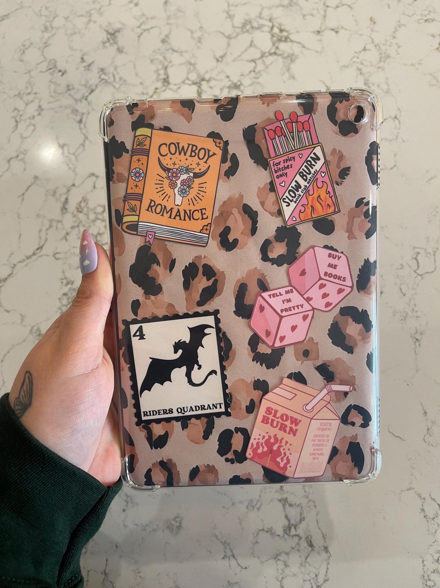 Slow Burn Book Club Matches Sticker
