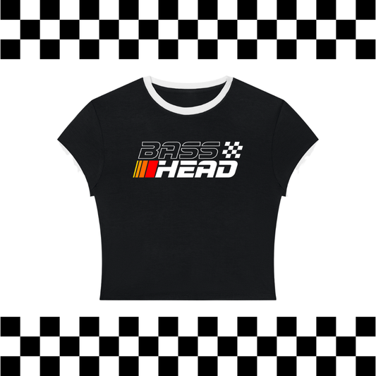 Bass Head Racing Color Block Baby Tee | Rave