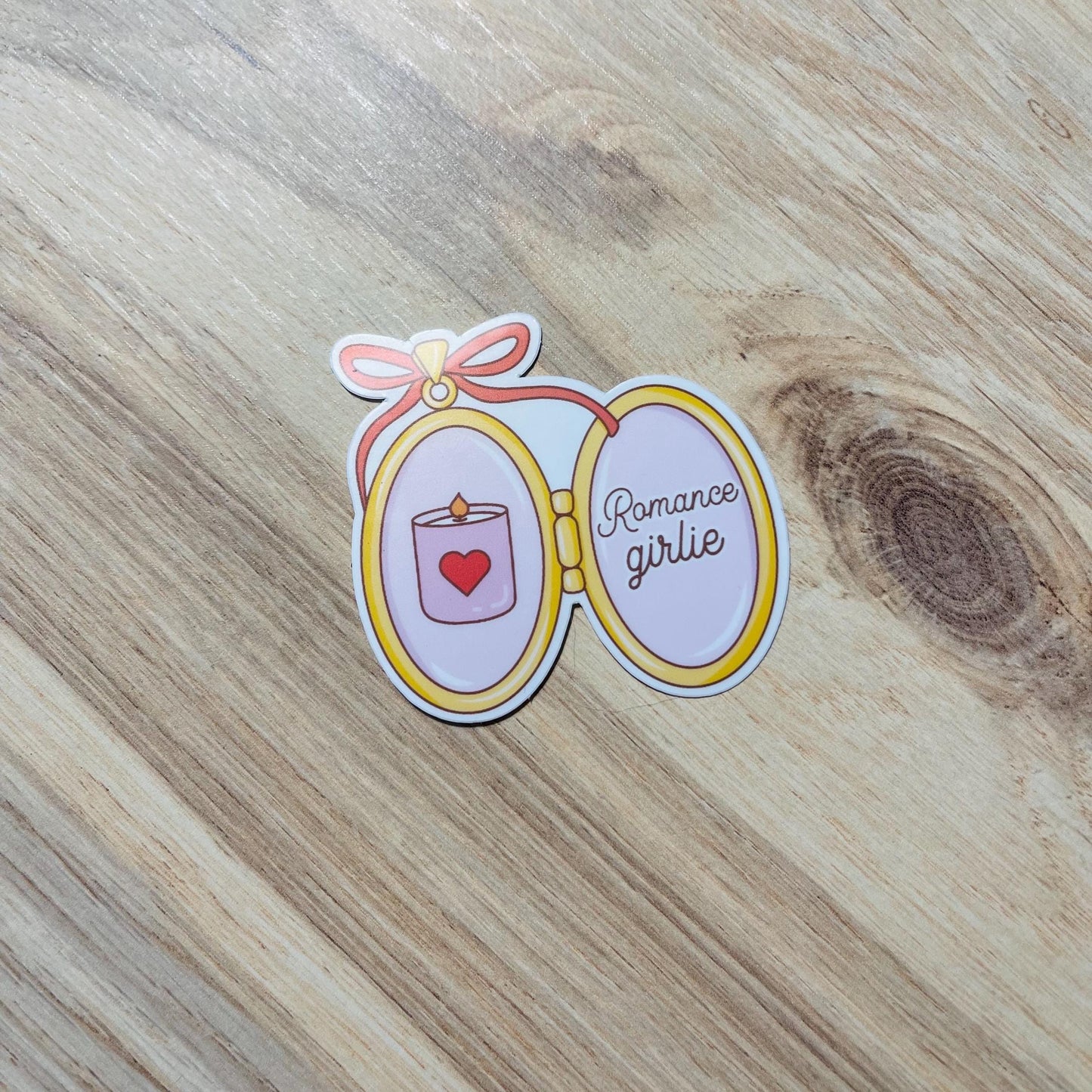 Bookish Locket Stickers | Thriller, Romance, Fantasy, Smut, Horror & Sci-Fi