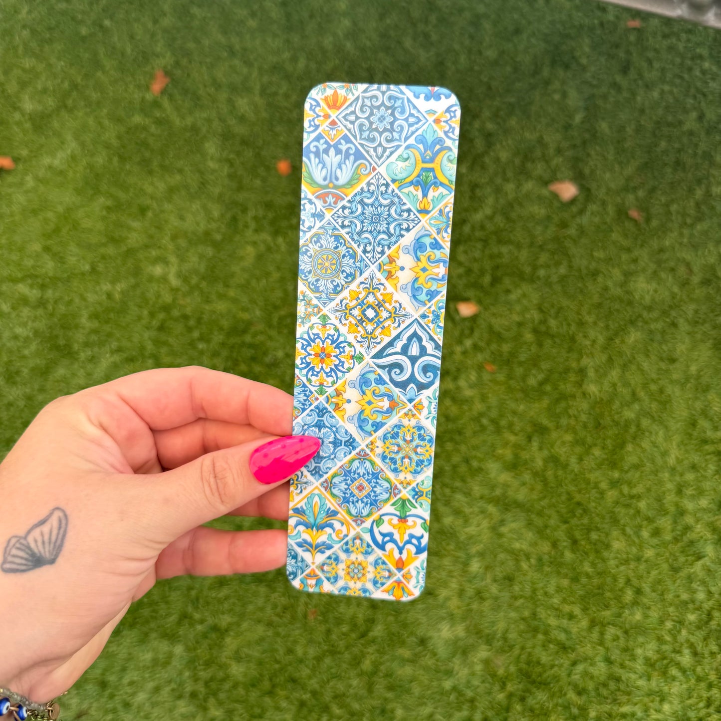 Mediterranean Tiles Bookmark