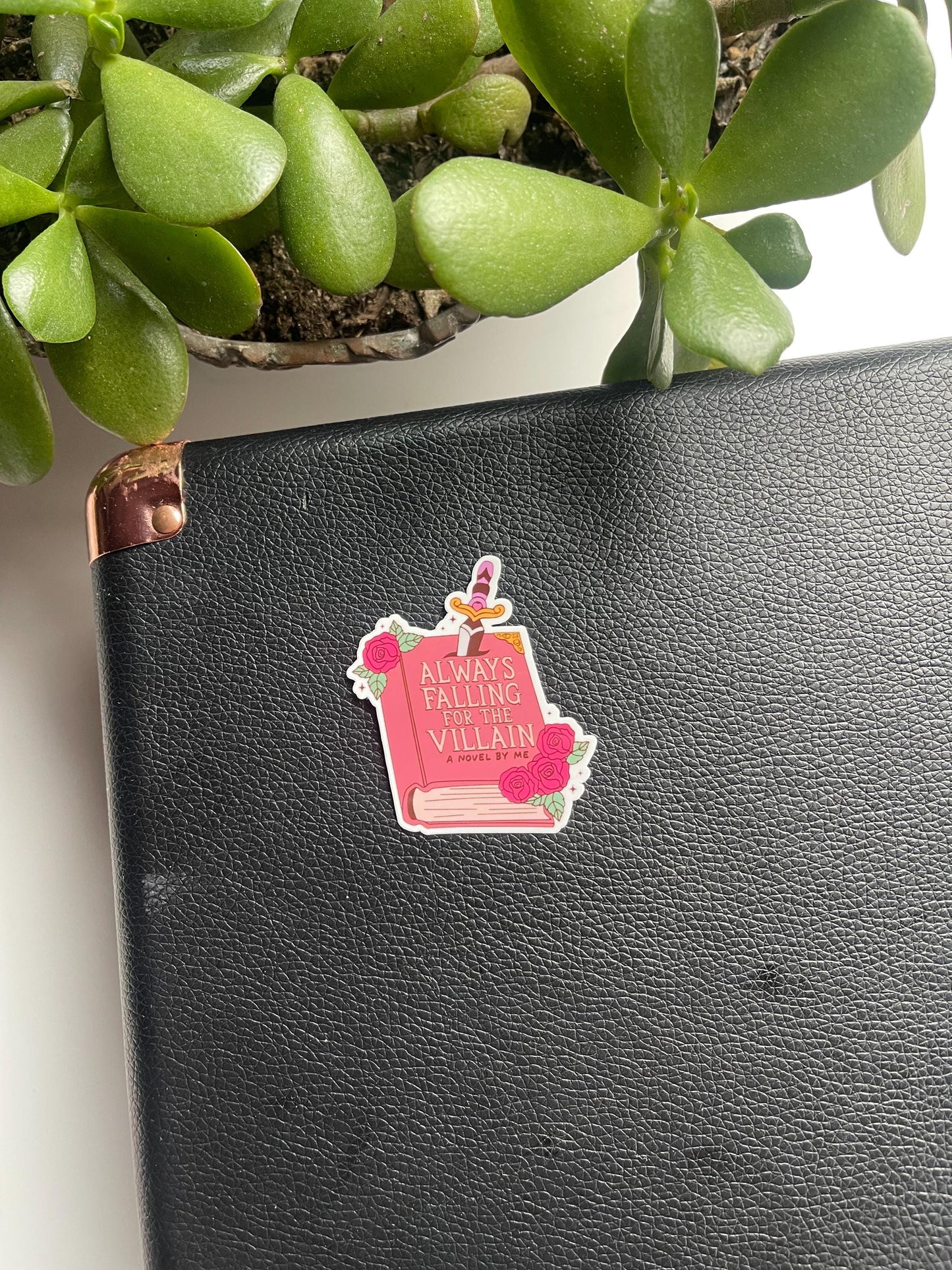 Always Falling for the Villain Sticker