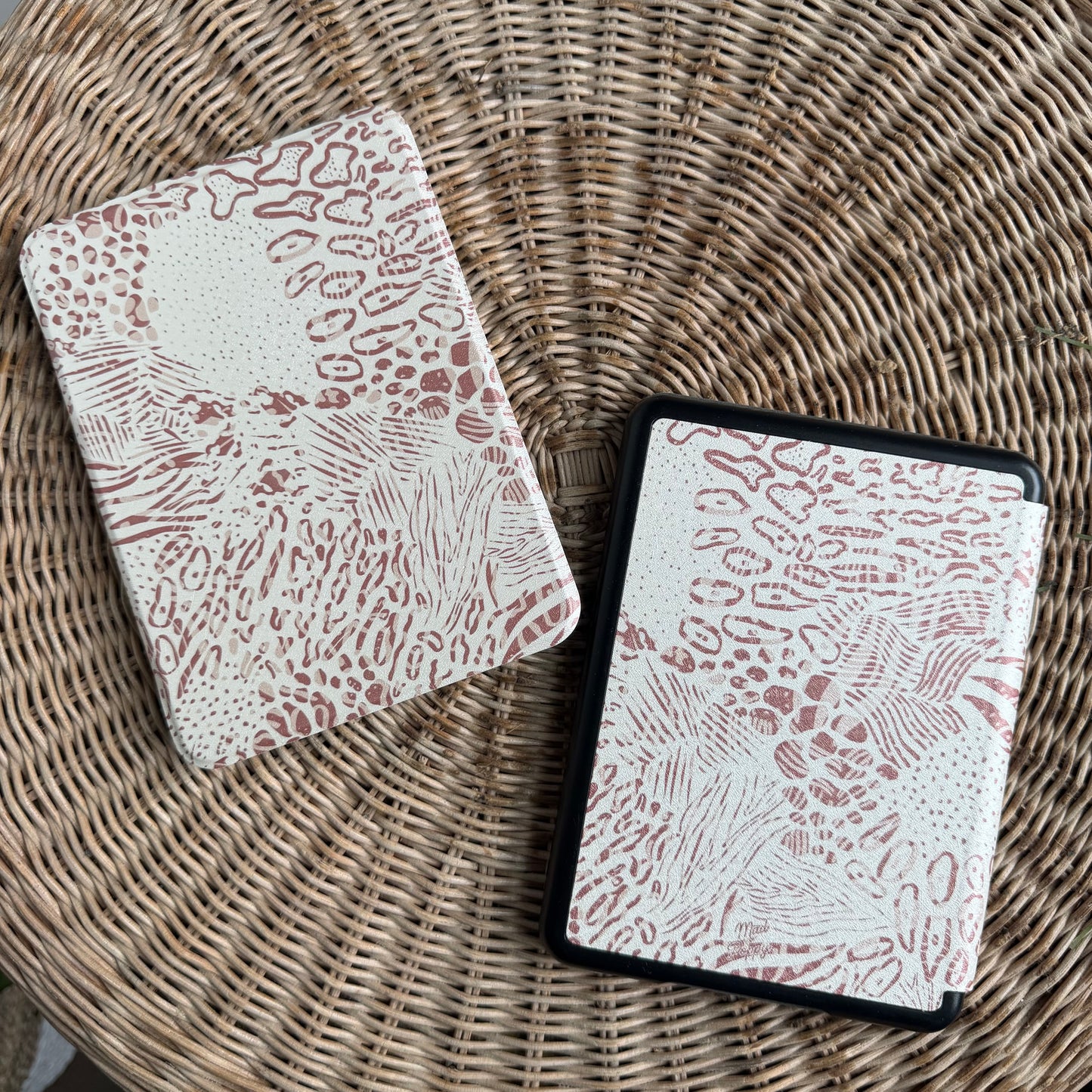 Wild Thing Brown & White Jungle Kindle Case | Full or Clear Back