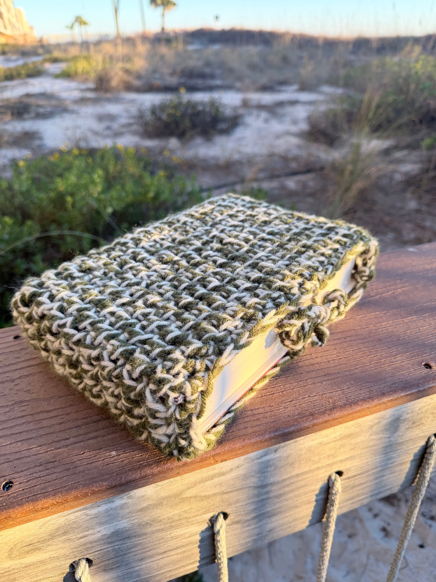 Large Handmade Crochet Book Covers