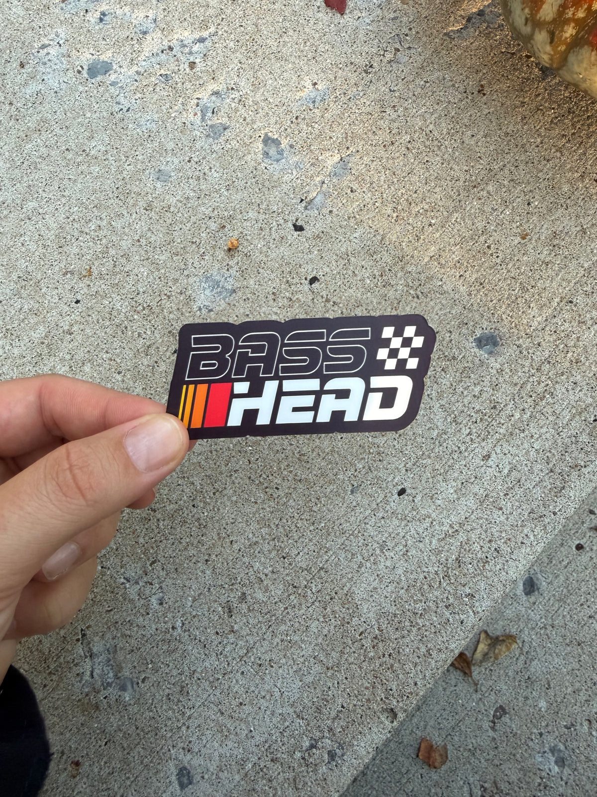 Basshead Racing Logo Vinyl Sticker