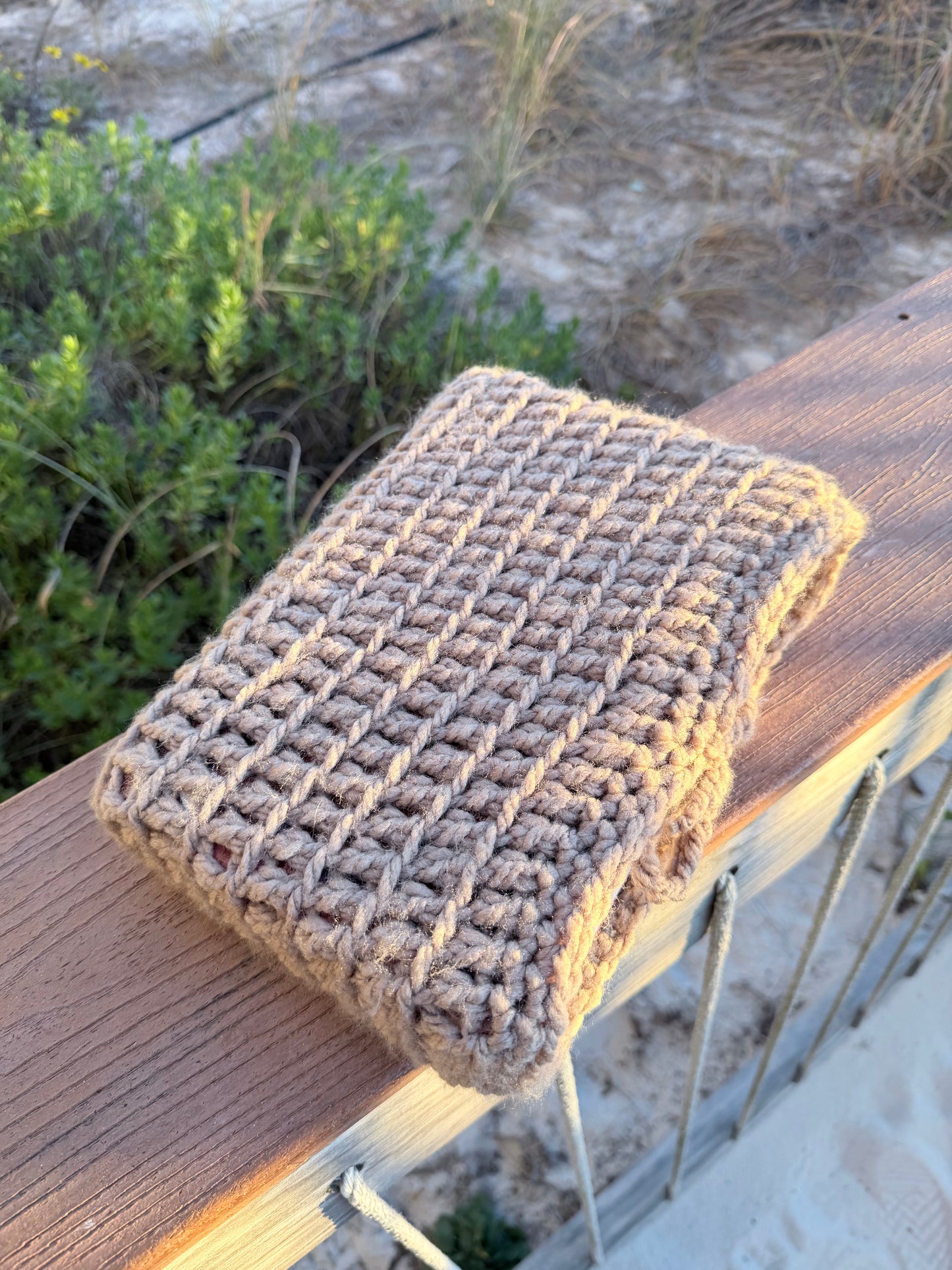 Large Handmade Crochet Book Covers