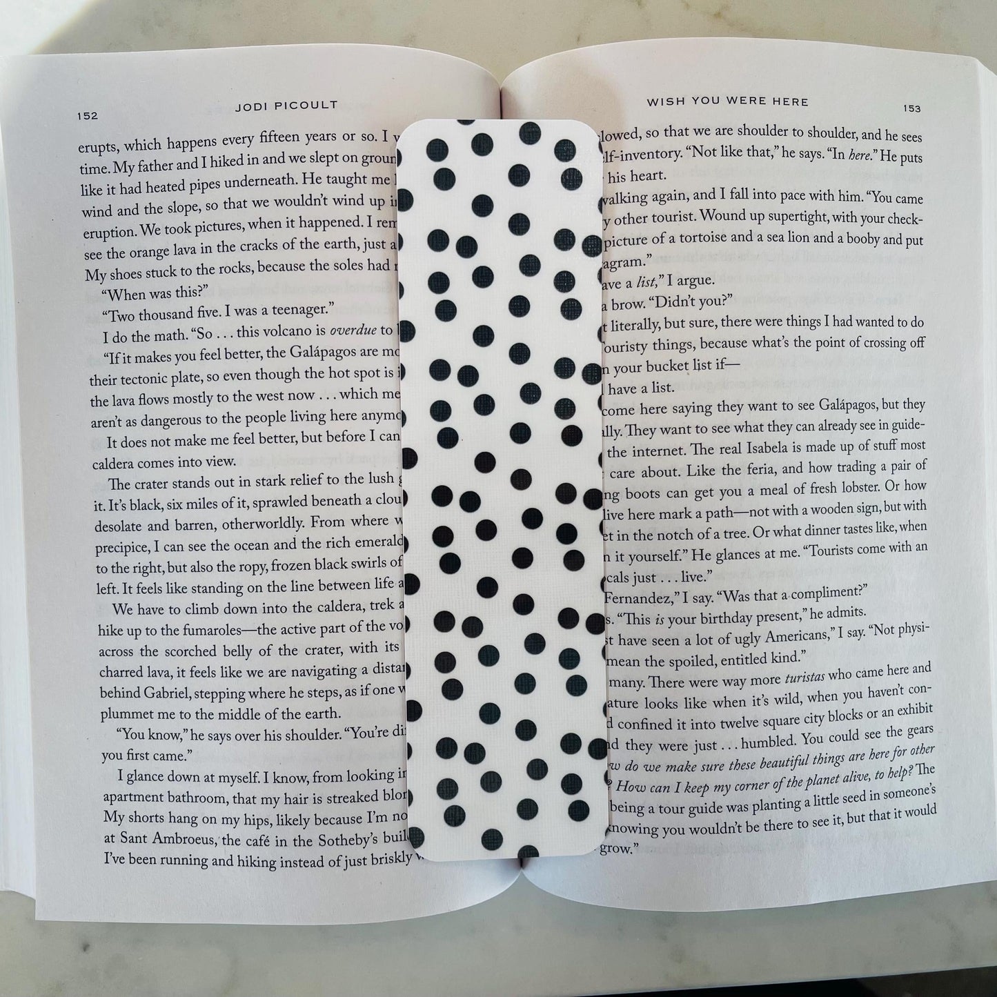 Monochrome Bloom Bookmark Set