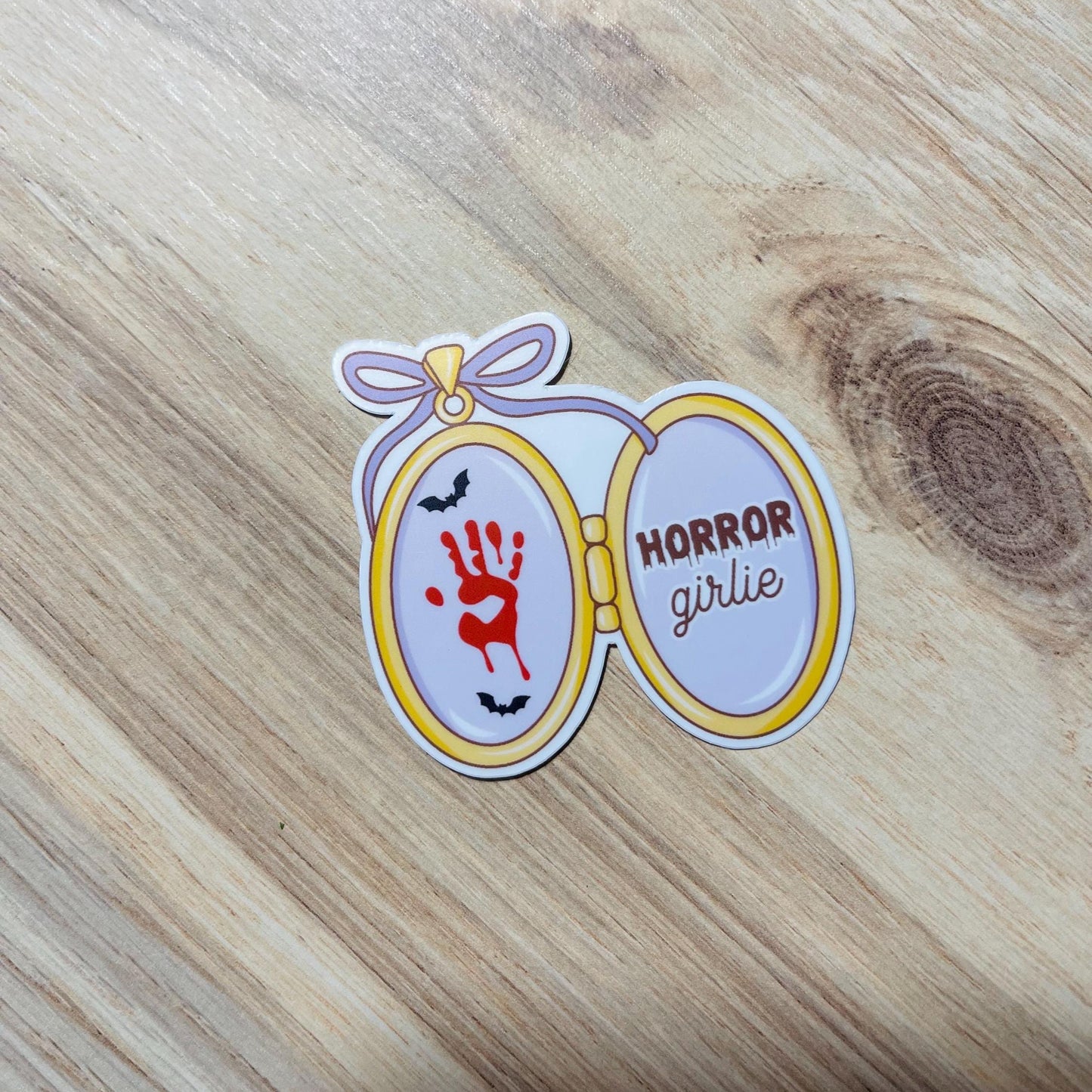 Bookish Locket Stickers | Thriller, Romance, Fantasy, Smut, Horror & Sci-Fi