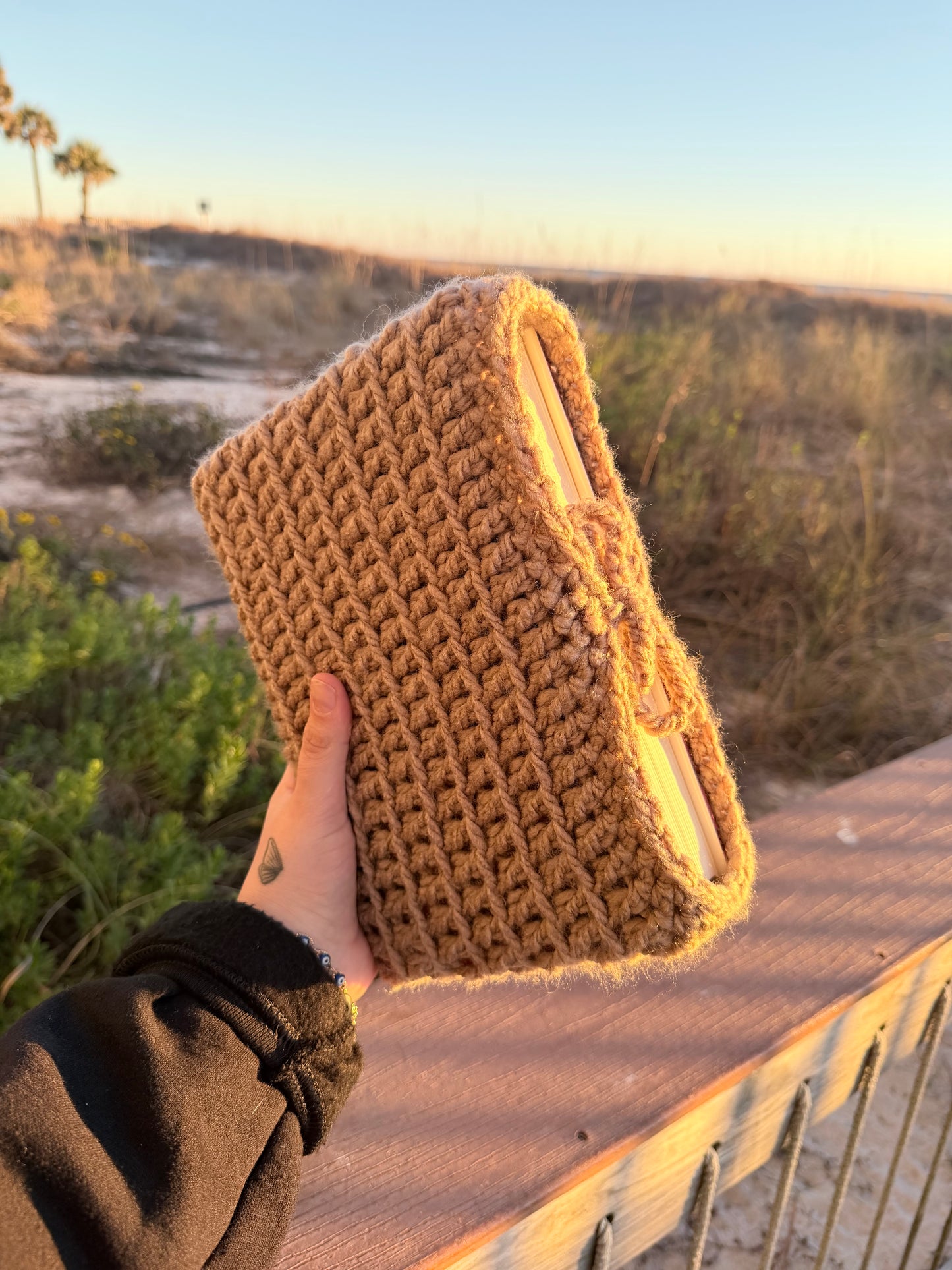 Large Handmade Crochet Book Covers