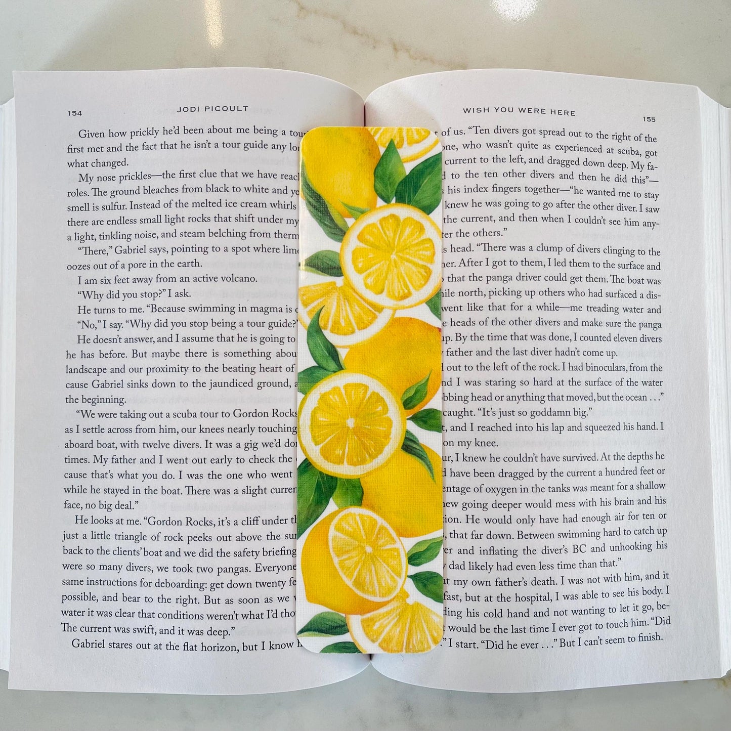 Citrus & Blossom Bookmark Set