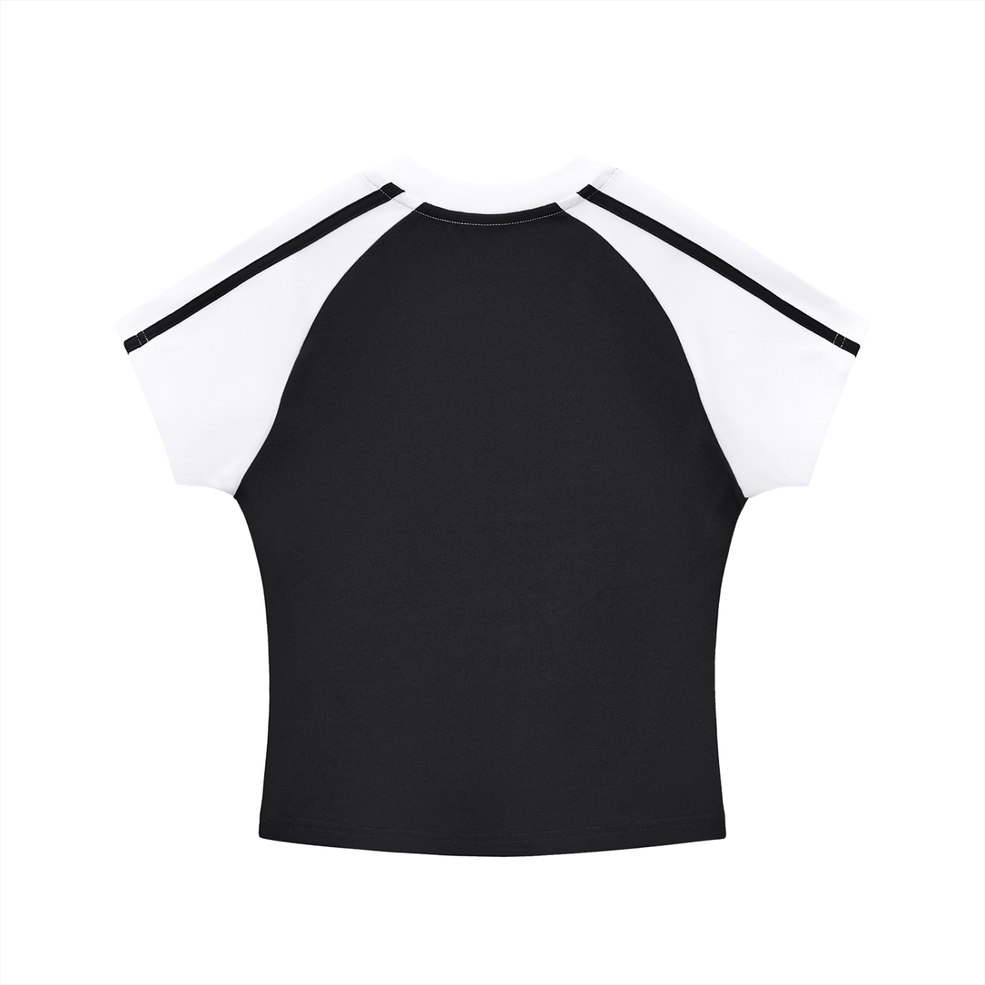 Bass Head Racing Contrast Stripes Baby Tee | Rave