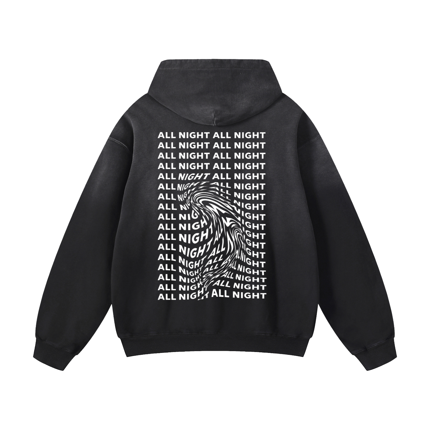 allnighter,rl grime,rave hoodie,oversized hoodie,acid wash,edm merch,music festival