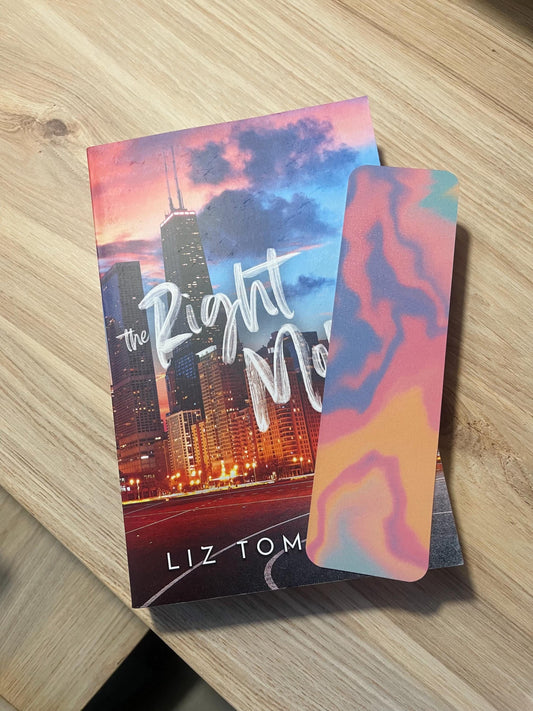 Oil Spill Aesthetic Bookmark