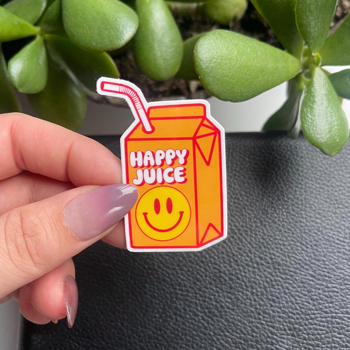 Happy Juice Box Sticker