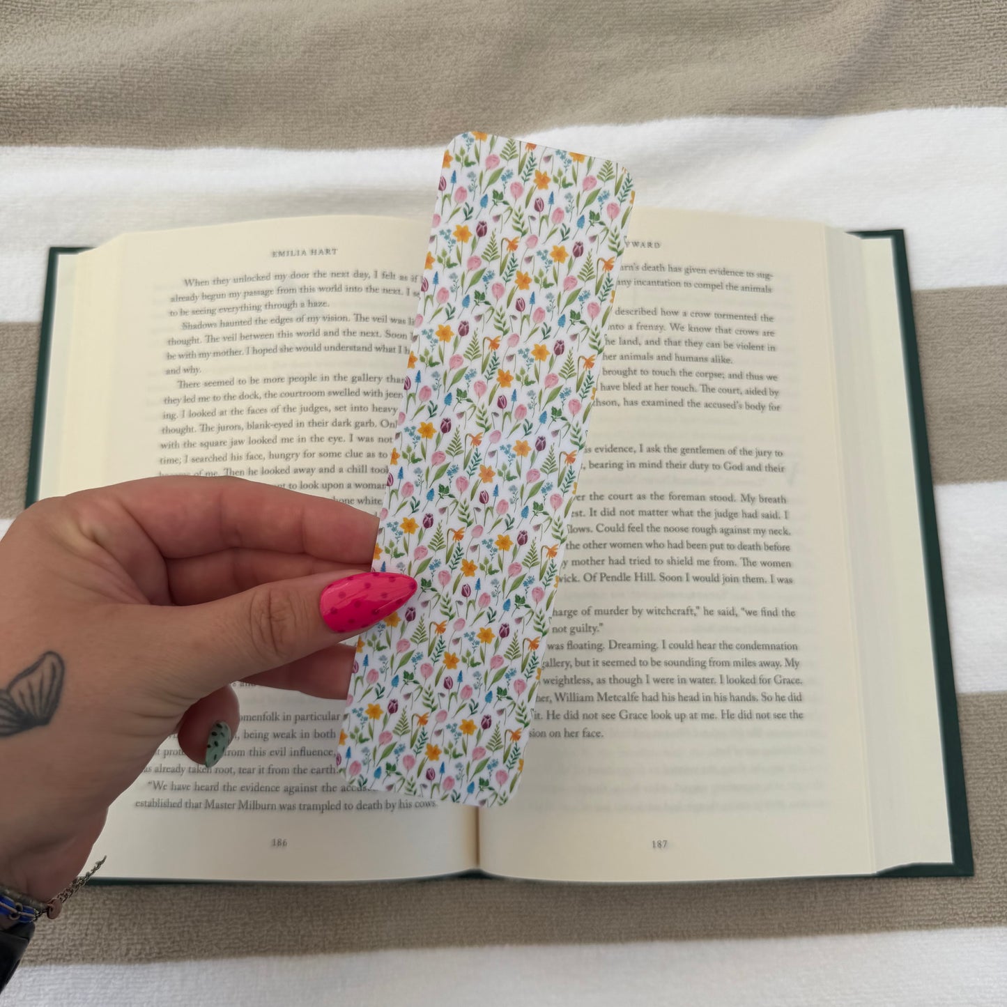 Wildflower Garden Bookmark