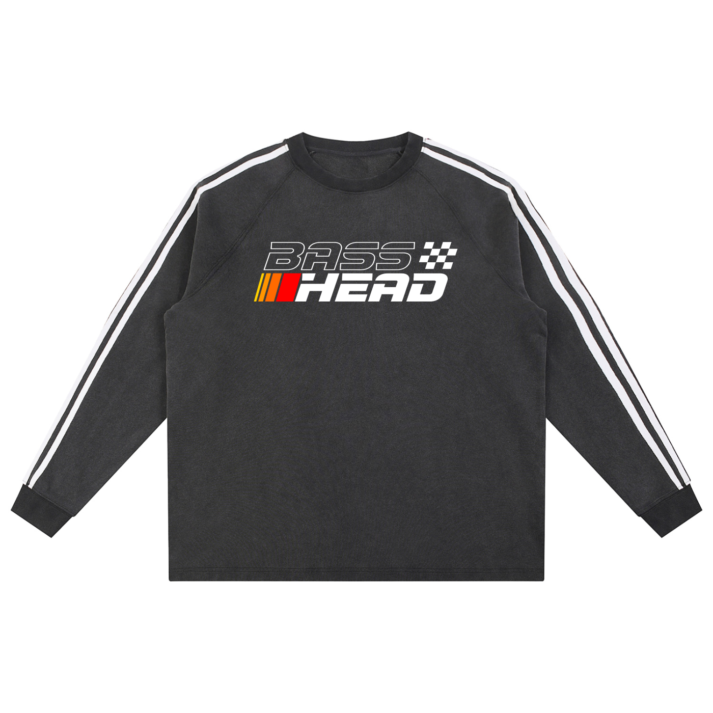 Bass Head Racing Contrast Tape Sweatshirt | Rave