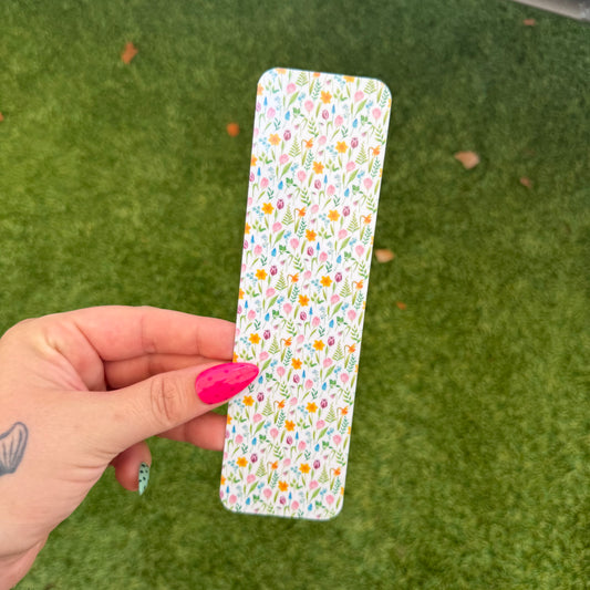 Wildflower Garden Bookmark