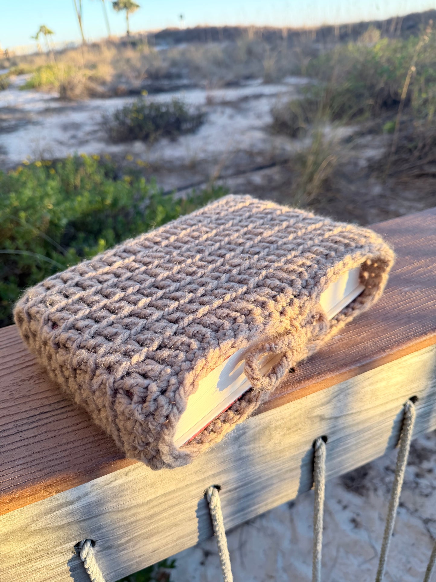 Large Handmade Crochet Book Covers