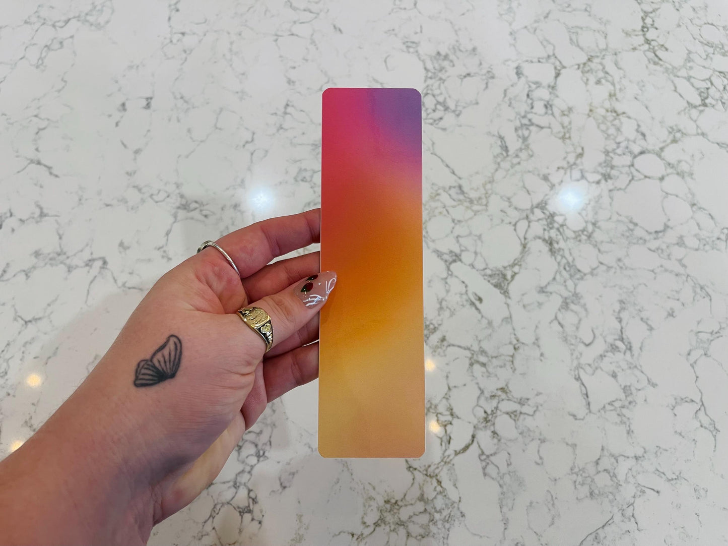 Vibrant Gradient Bookmark