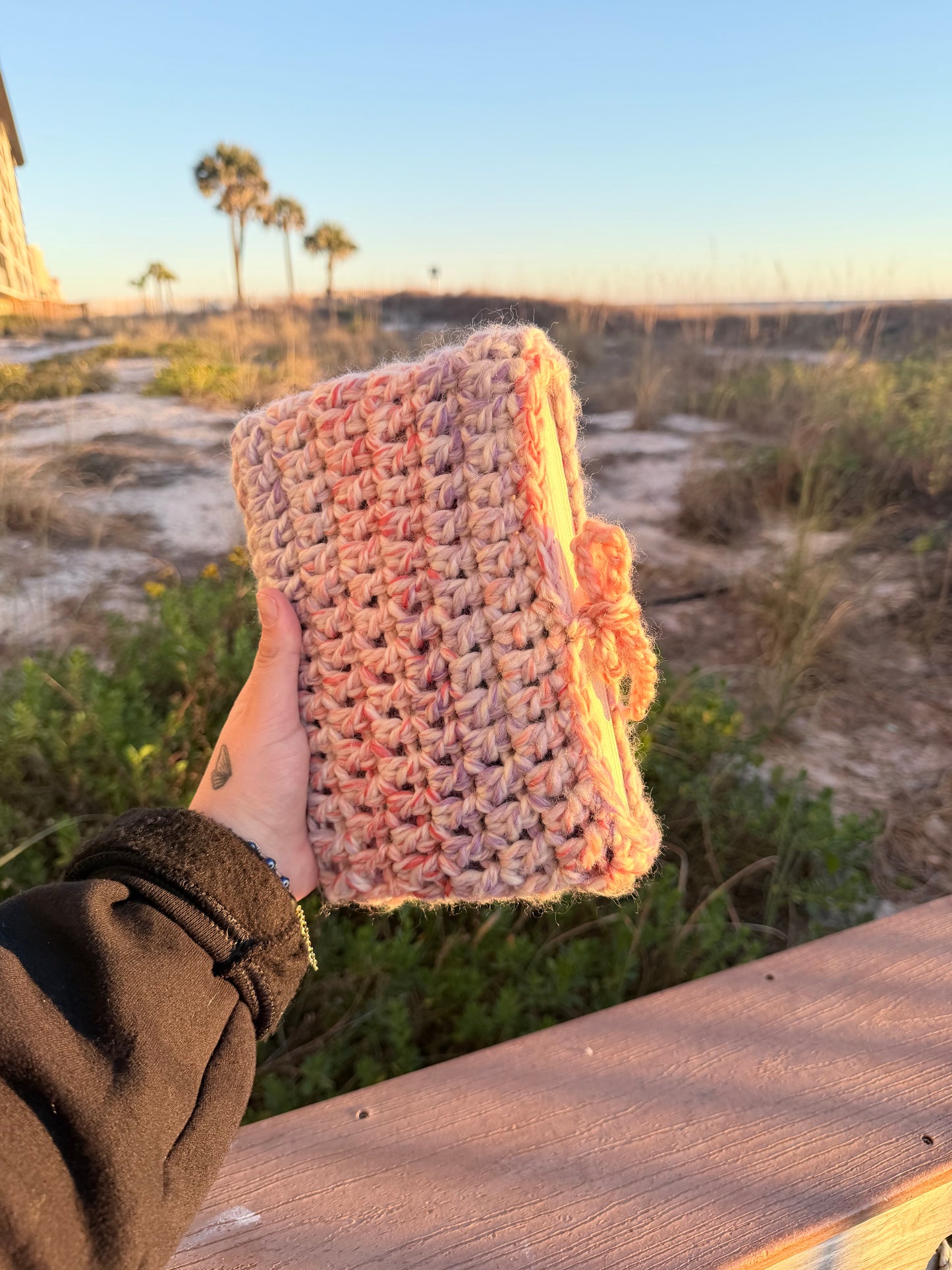 Small Handmade Crochet Book Covers
