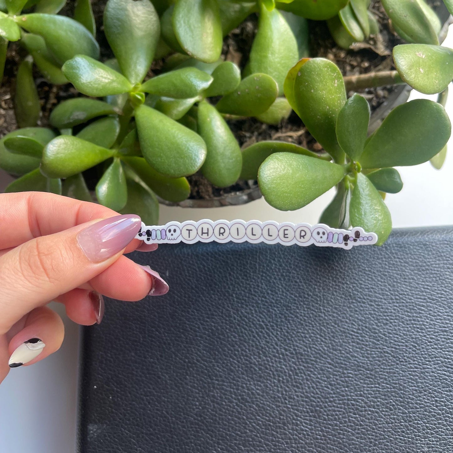 Bookish Friendship Bracelet Sticker | Genre Vinyl Decal
