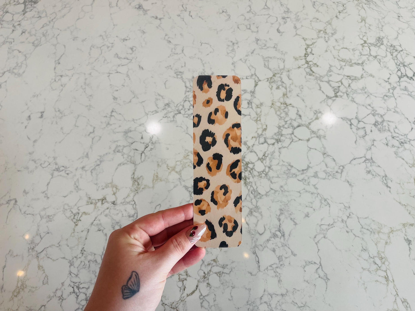 Leopard Print Bookmark