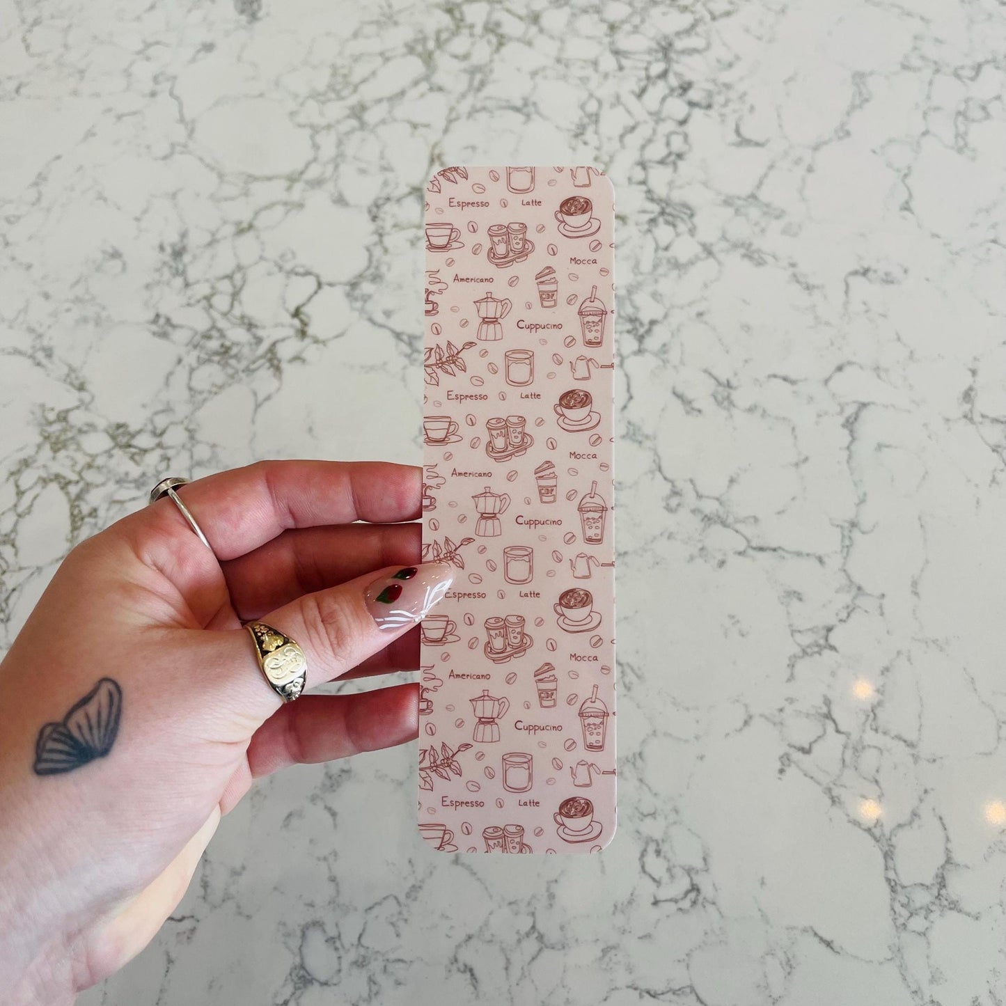 Mocha Mornings Coffee Bookmark Set