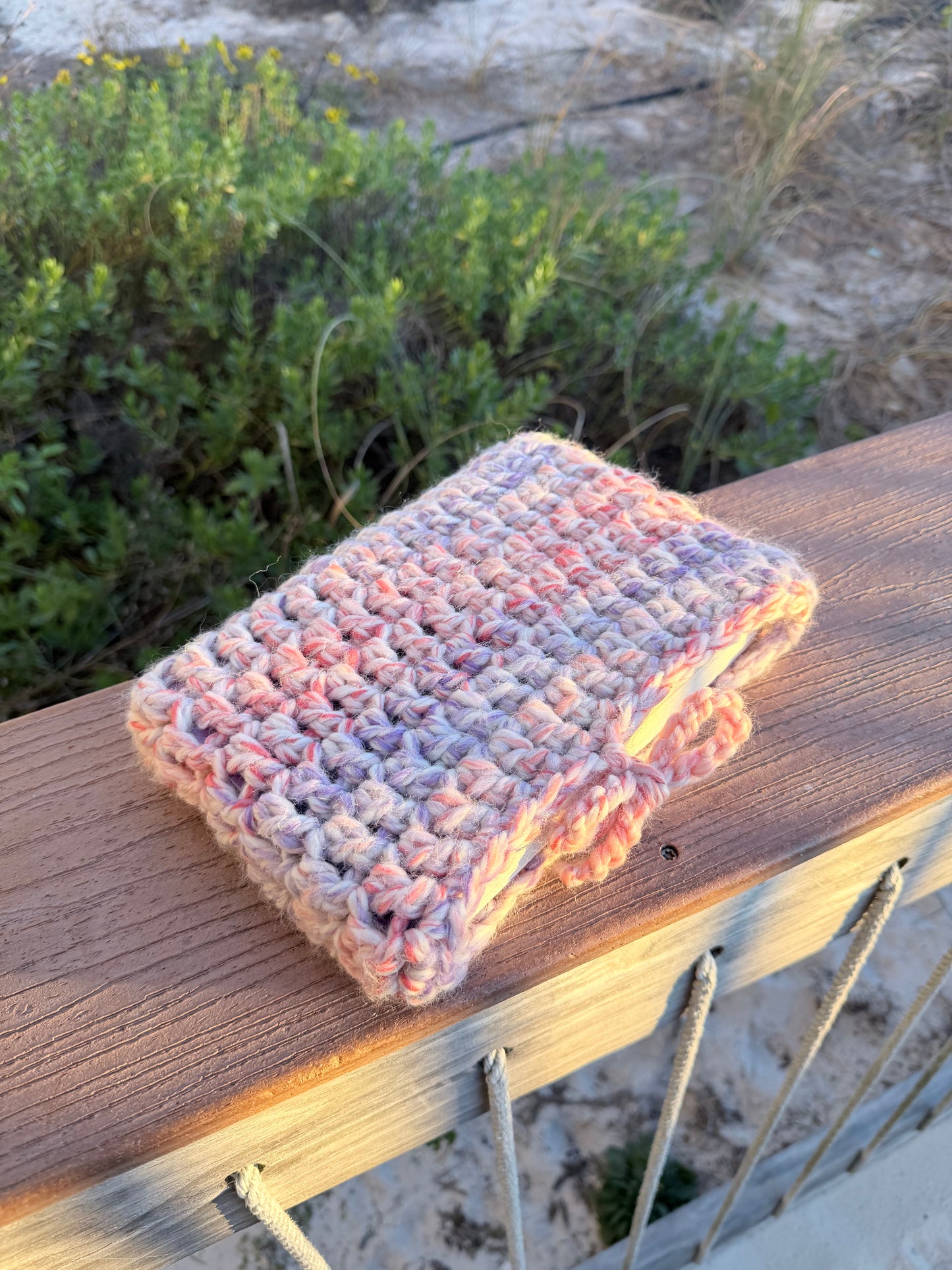 Small Handmade Crochet Book Covers