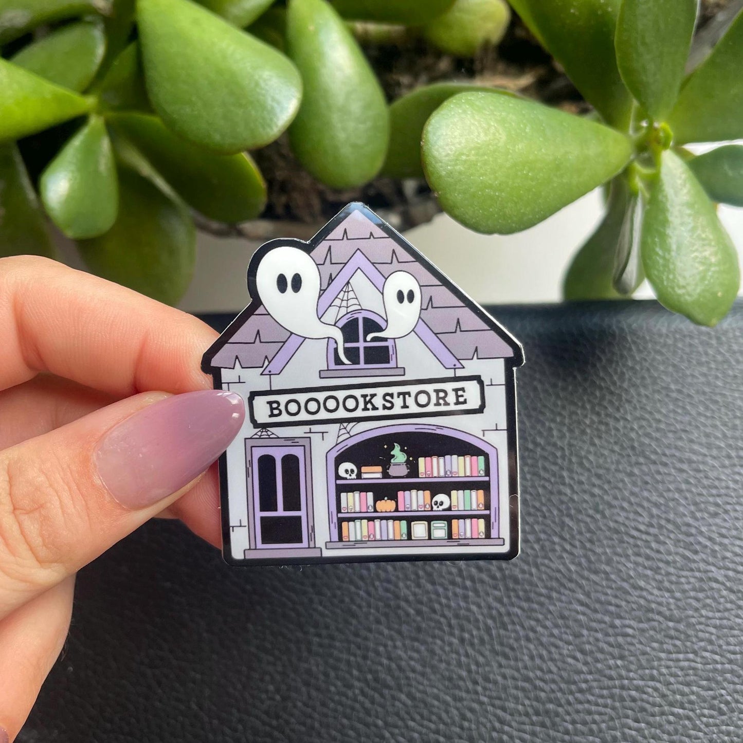 Haunted Bookstore Sticker